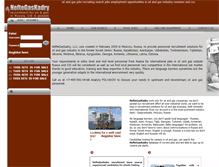 Tablet Screenshot of neftegaskadry.com